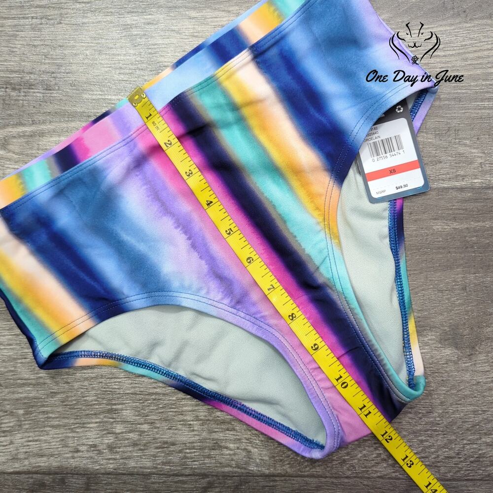 Speedo Porcelain High Waist Bikini Bottom Size XS - Picture 6 of 7